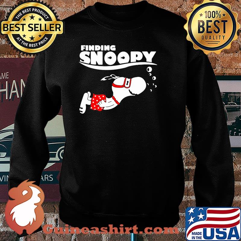 Finding snoopy swimming Sweater