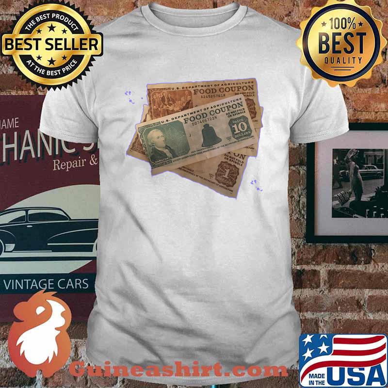 Food Stamp Funny Gangster Foodstamps Graffiti T-Shirt