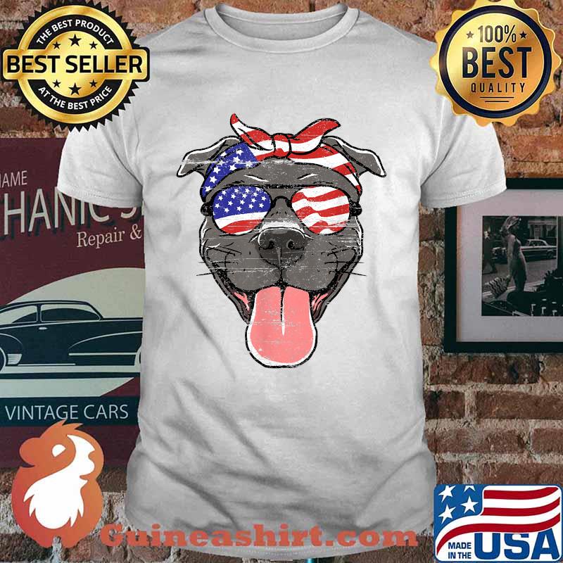 Fourth of July Dog Lovers Patriotic Pup T-Shirt