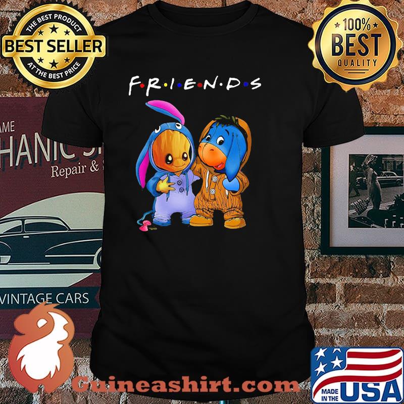 Friends Baby groot and Eeyore shirt