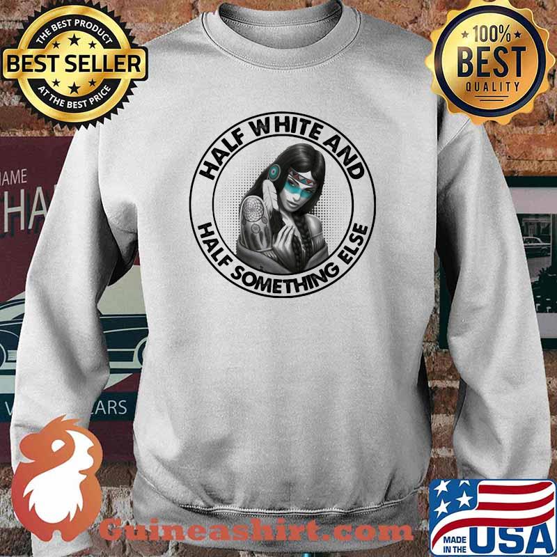 Half White And Half Something Else Shirt Sweater
