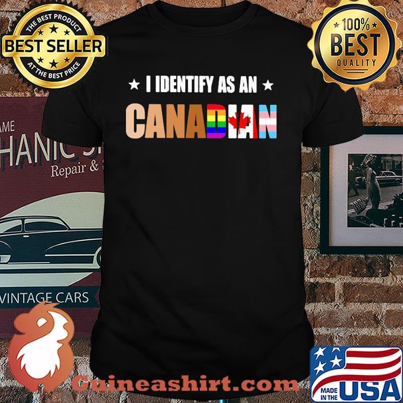 I Identify As An Canadian LGBT Shirt