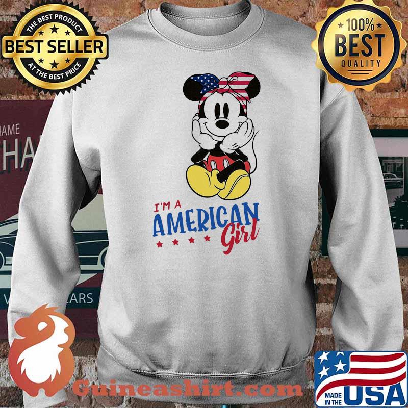 Im a american girl mickey mouse 4th of July independence Sweater