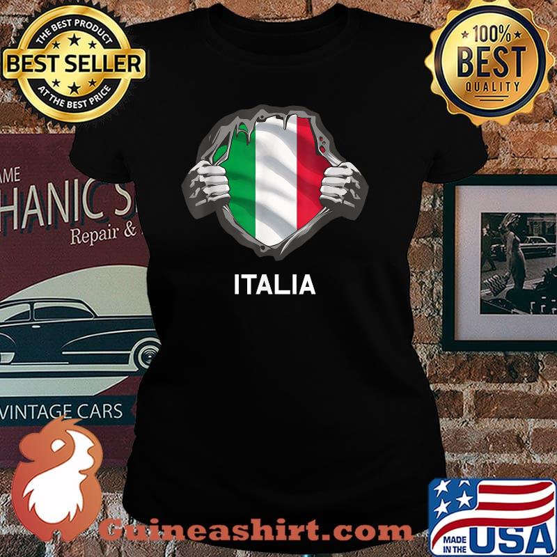 Italy Football Flag Jersey Bandiera 2021 T-Shirt Laides tee