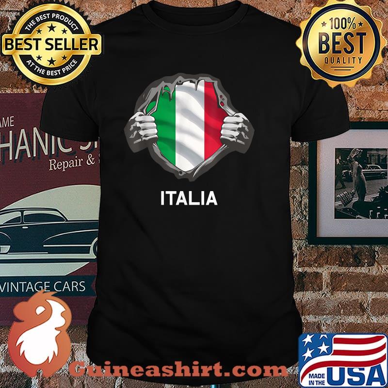 Italy Football Flag Jersey Bandiera 2021 T-Shirt