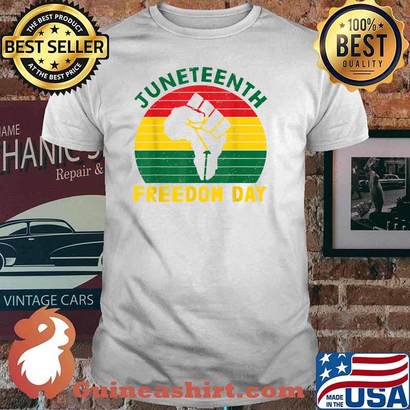 Juneteenth Freedom Day Women Pride June 19th 1865 Vintage T-Shirt