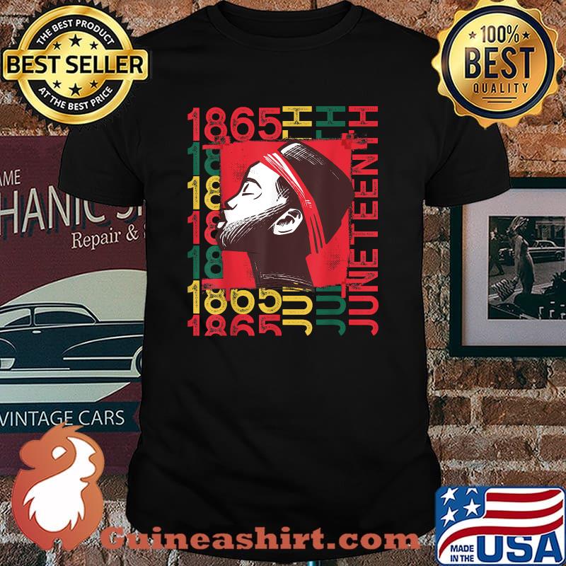 Juneteenth Freeish Since 1865 Ancestor Black History Melanin T-Shirt