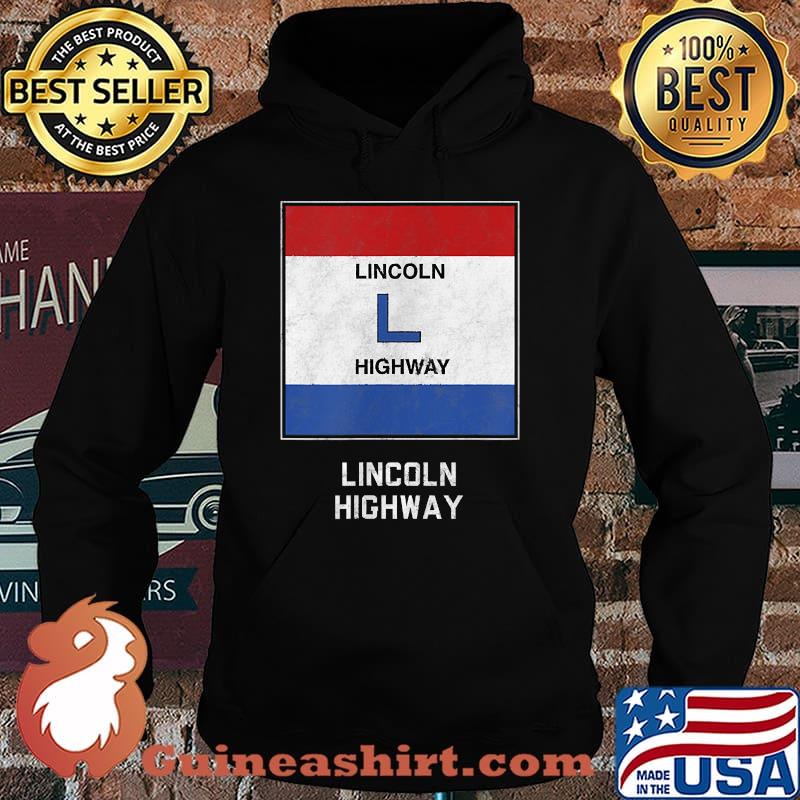 Lincoln Highway Travelers Car T-Shirt Hoodie