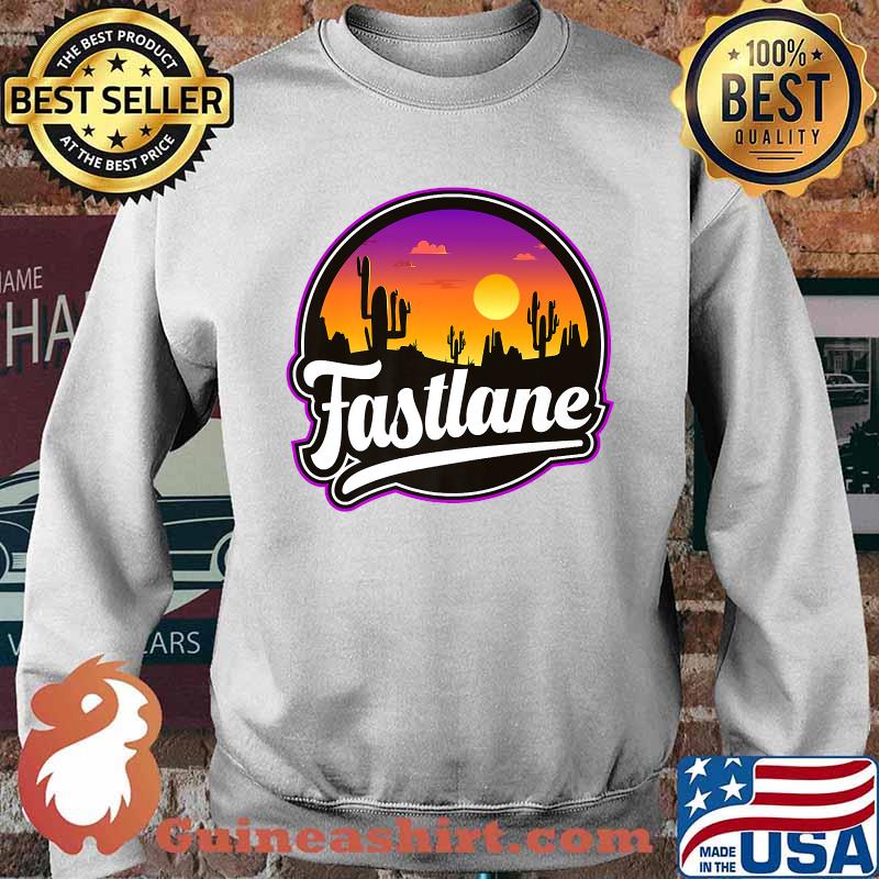 Living in the fast lane & fast life Sunset T-Shirt Sweater
