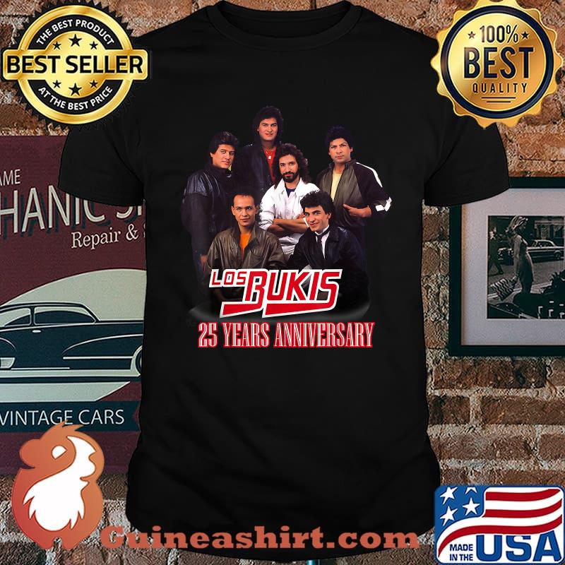 Los Bukis 25 years anniversary shirt