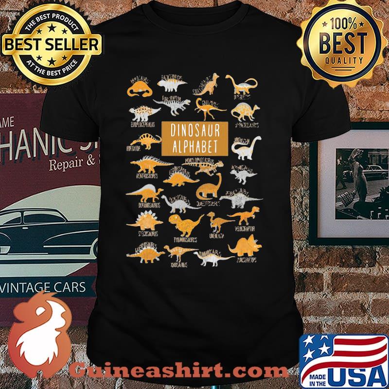 Love Dinosaur Alphabet Shirt
