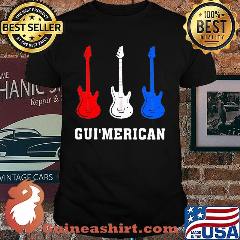Love Gui'merican Guitar Shirt
