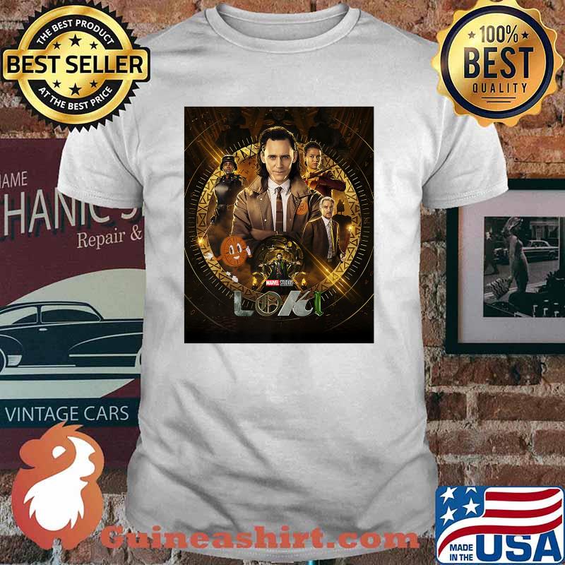 Marvel Loki Group Shot Poster T-Shirt