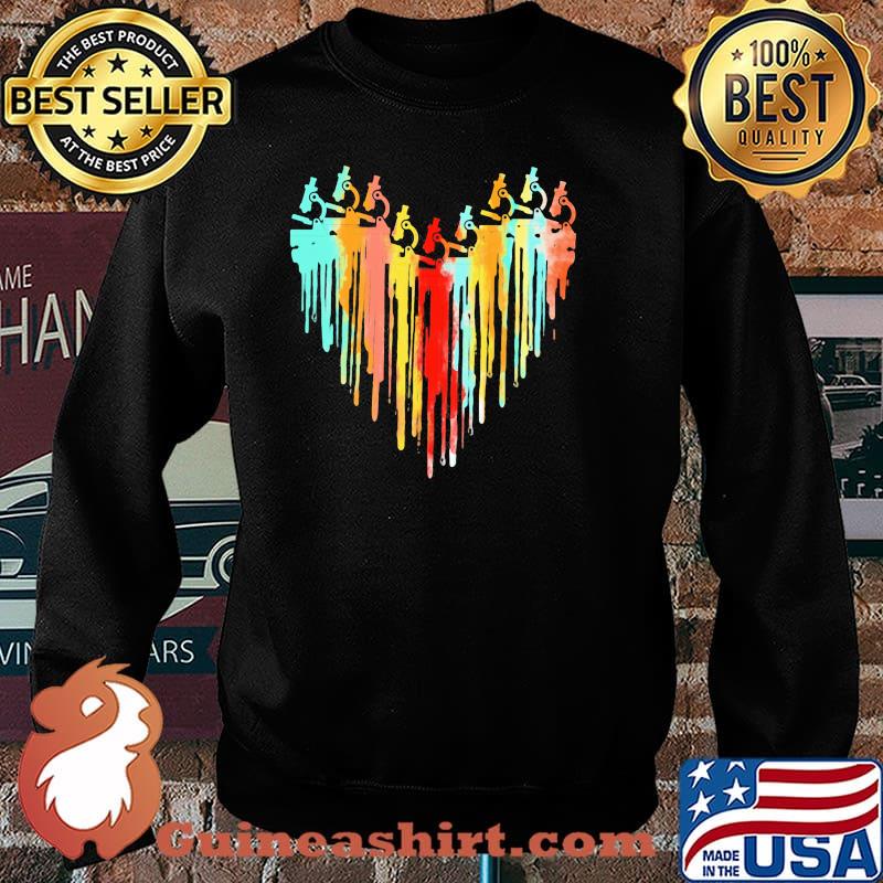 Med Tech Technician Gag Lab Heart Shirt Sweater