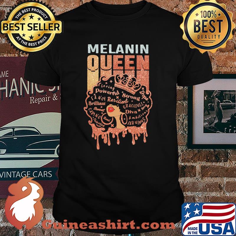 Melanin Queen Black Girl Shirt