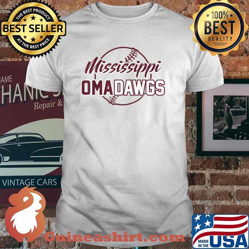 Mississippi Omadawgs Baseball T-Shirt
