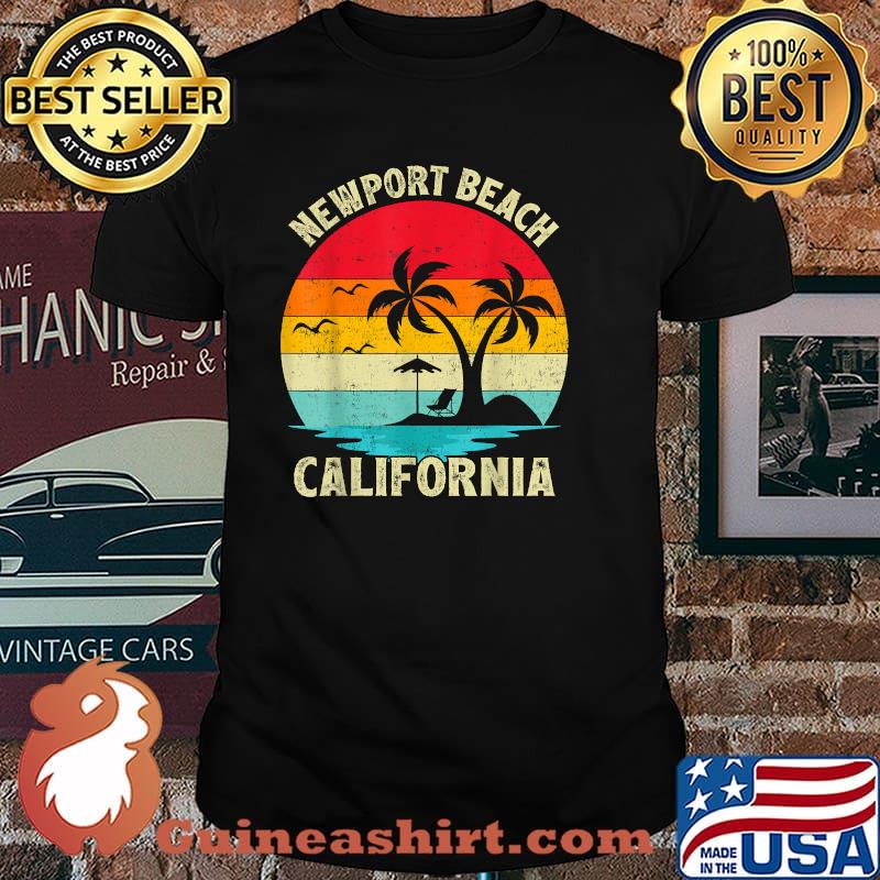 Newport Beach California Family Vacation Vintage T-Shirt