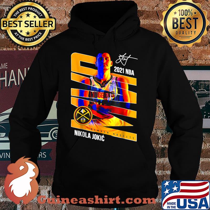 Oenver Nuggets Peep Nikola Jokic's MVP T-Shirt Hoodie