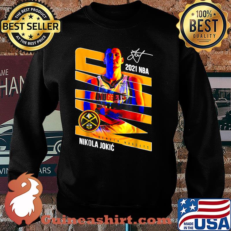 Oenver Nuggets Peep Nikola Jokic's MVP T-Shirt Sweater