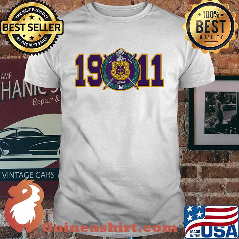 Omega 1911 Psi Phi Apparel T-Shirt