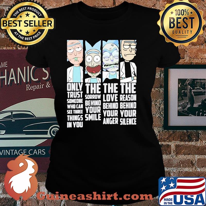 Only Trush Someone Who Can See three Things In you Dr Seuss Shirt Laides tee
