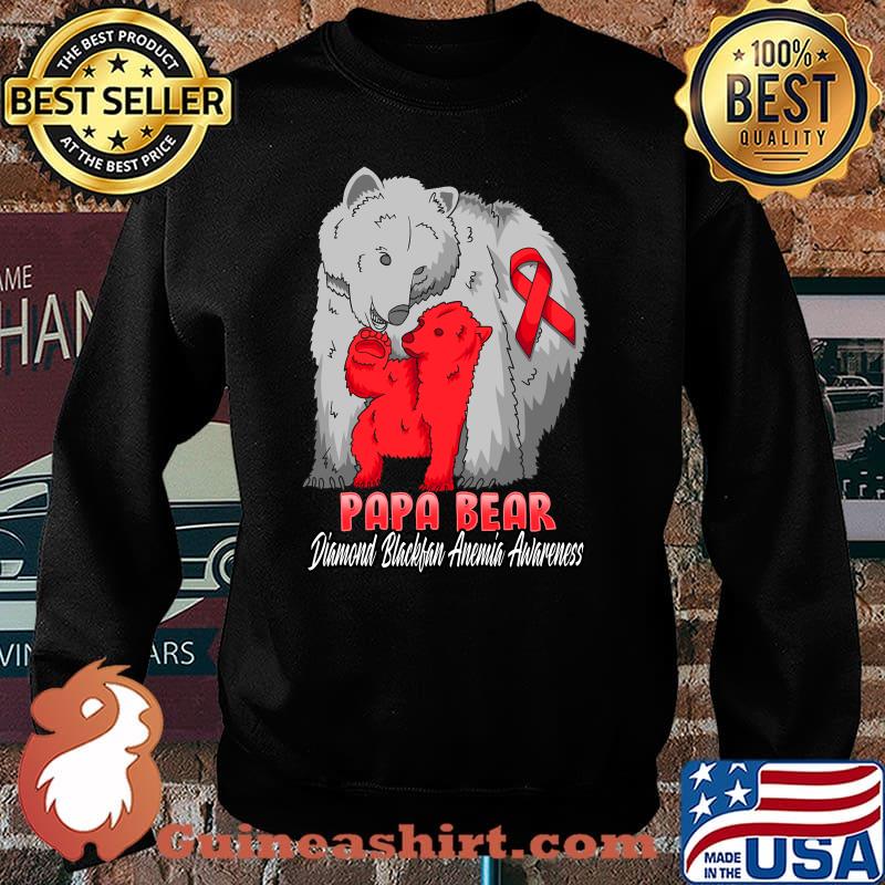 Papa Bear Diamond Blackfan Anemia Awareness Shirt Sweater