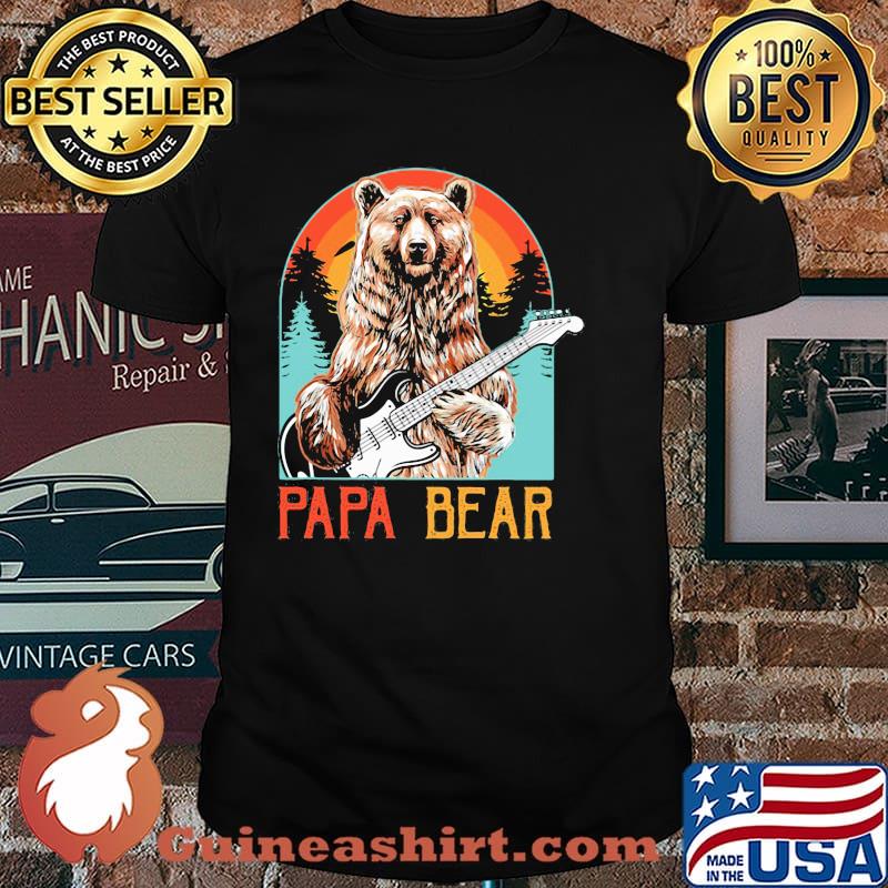 Papa Bear Vintage Shirt