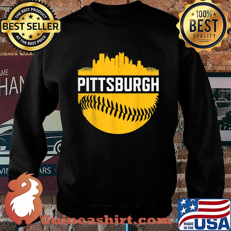 Pittsburgh Baseball Cityscape T-Shirt Sweater