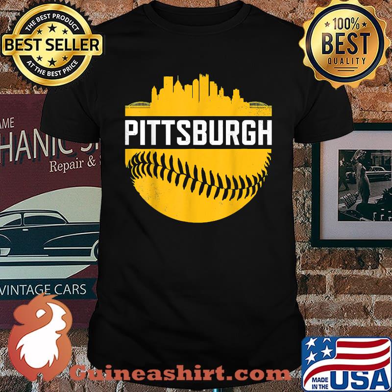 Pittsburgh Baseball Cityscape T-Shirt