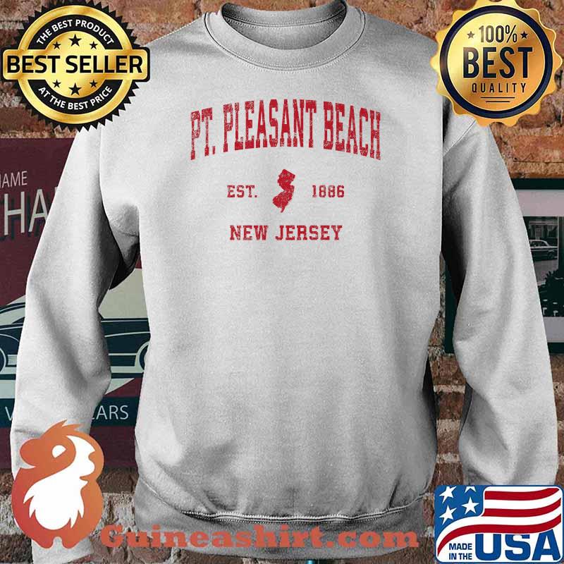 Pt Pleasant Beach New Jersey NJ 1886 Vintage Sports T-Shirt Sweater