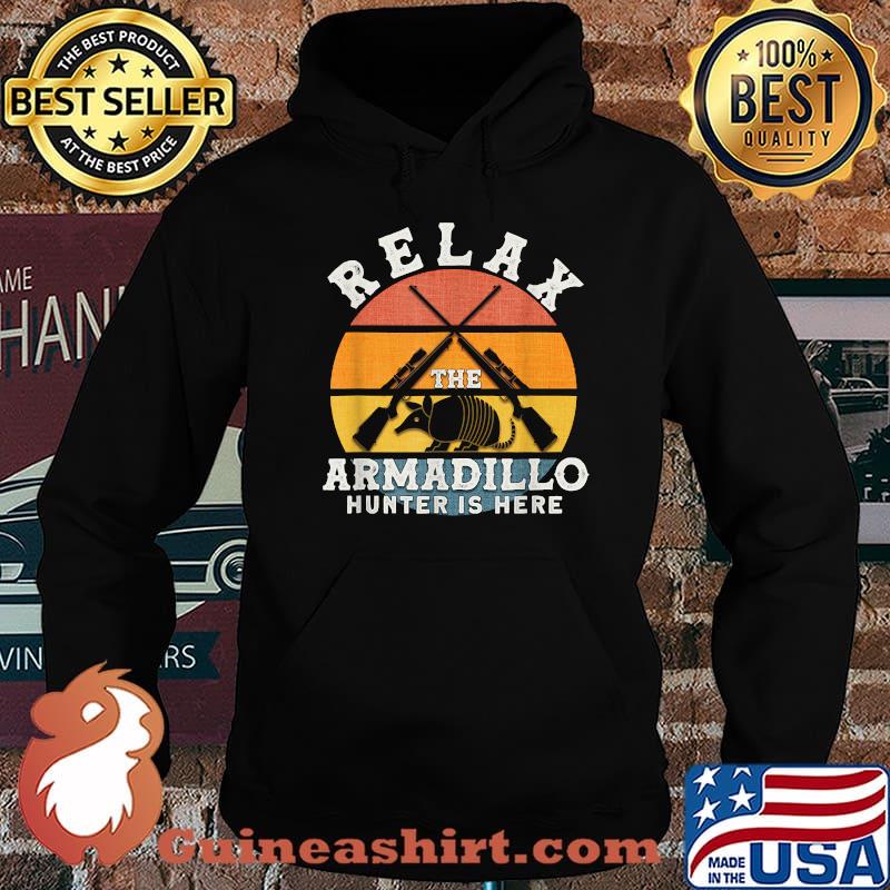 Relax The Armadillo Hunter Is Here Armadillo Vintage T-Shirt Hoodie