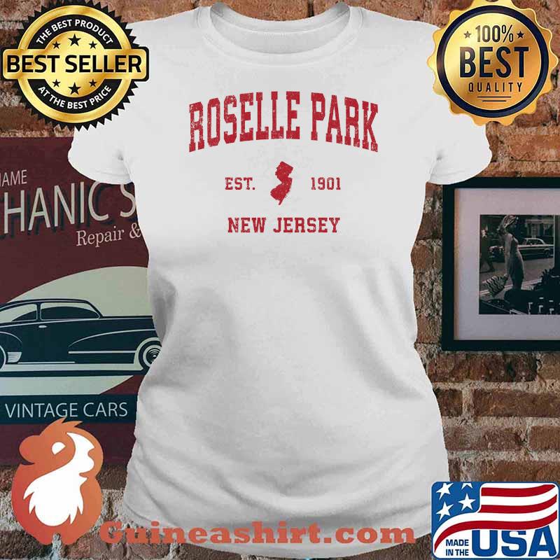 Roselle Park New Jersey NJ 1901 Vintage Sports Shirt Ladies tee