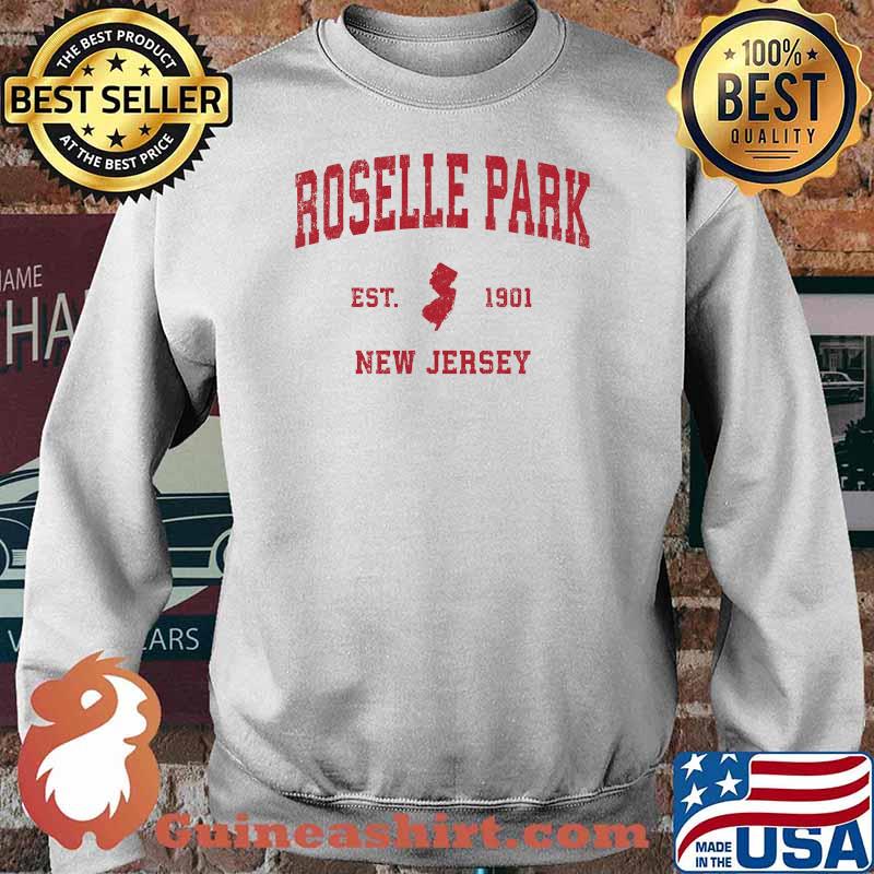 Roselle Park New Jersey NJ 1901 Vintage Sports Shirt Sweater