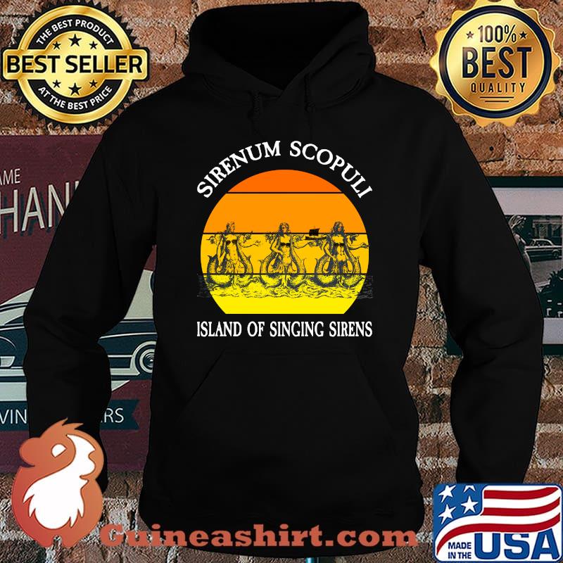 Sirenum Scopuli Island of Singing Sea Sirens Mermaids Vintage Shirt Hoodie
