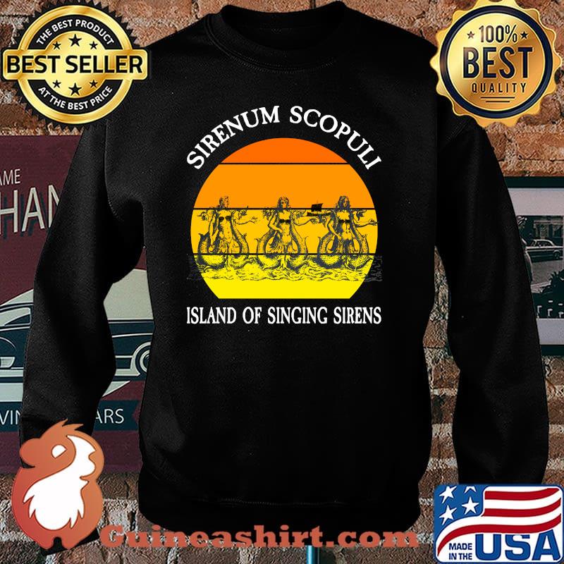 Sirenum Scopuli Island of Singing Sea Sirens Mermaids Vintage Shirt Sweater