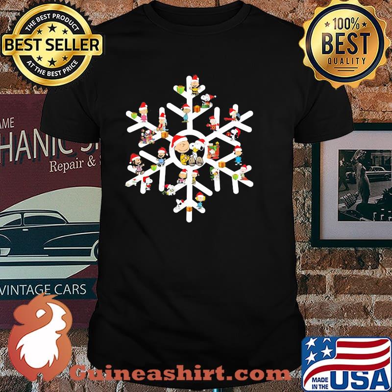 Snoopy and charlie peanuts merry christmas shirt
