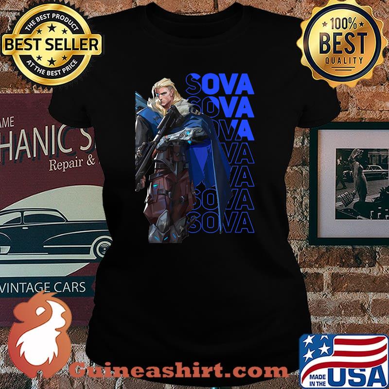 Sovas Funny Valorants T-Shirt Laides tee