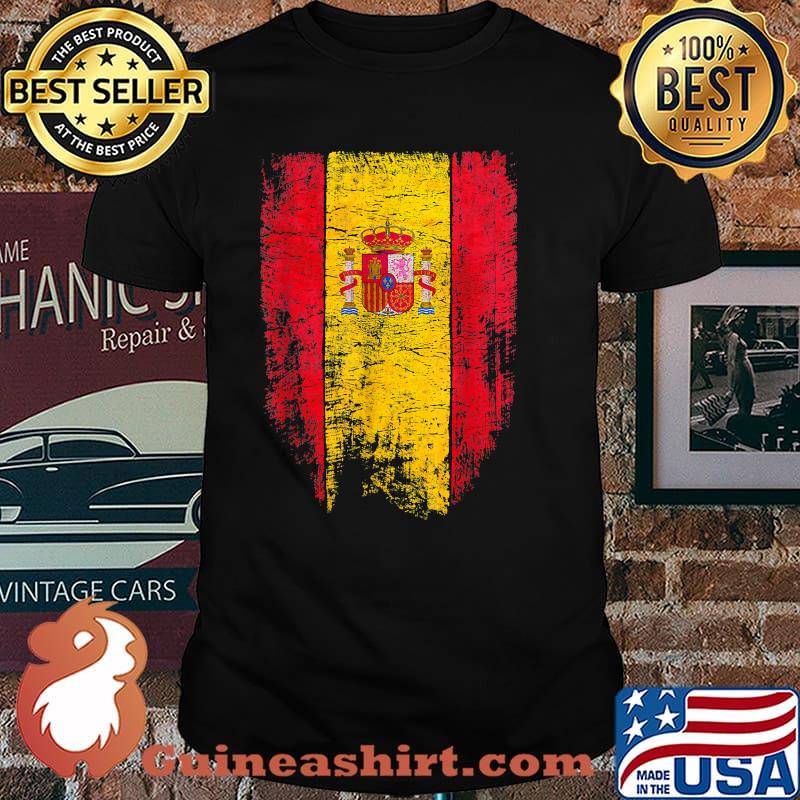 Spain Vintage Spanish Flag T-Shirt