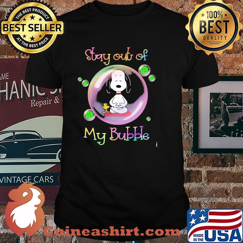 Star out of my bubble snoopy shirt