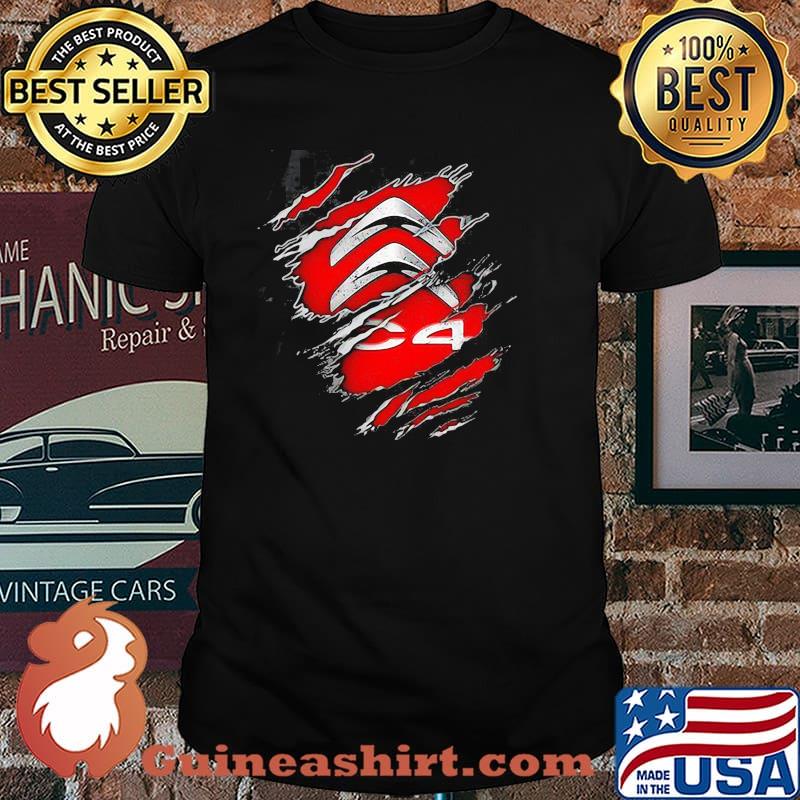 Super c4 citroen logo shirt
