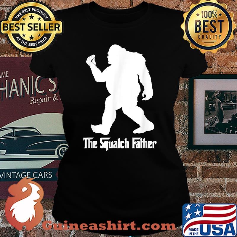 The Squatch Father Italian Bigfoot T-Shirt Laides tee