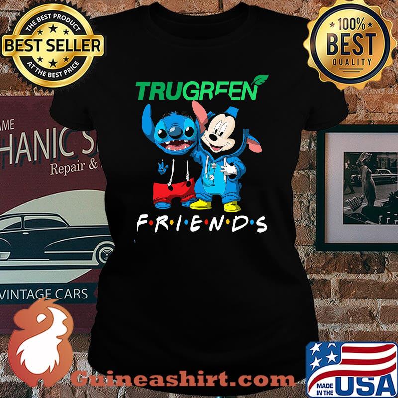 Trugreen friends stitch and mickey mouse s Laides tee