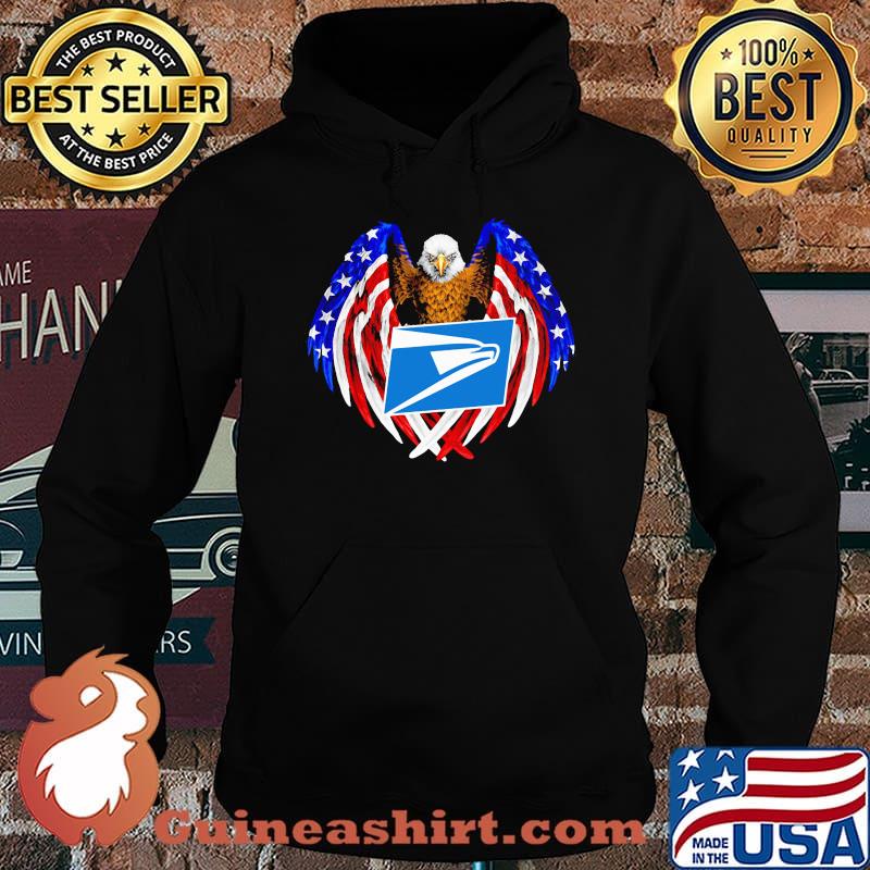 United states postal service eagel american flag 4th of July independence Hoodie