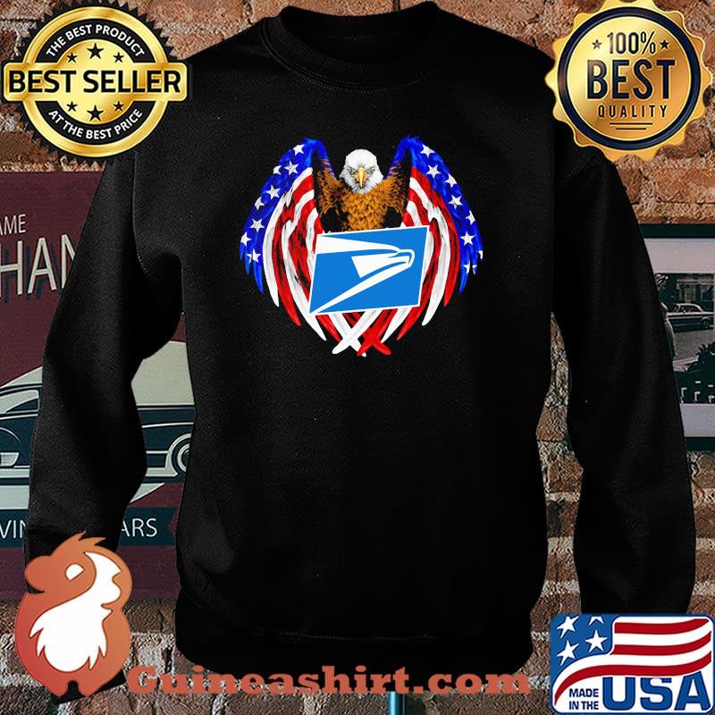 United states postal service eagel american flag 4th of July independence Sweater