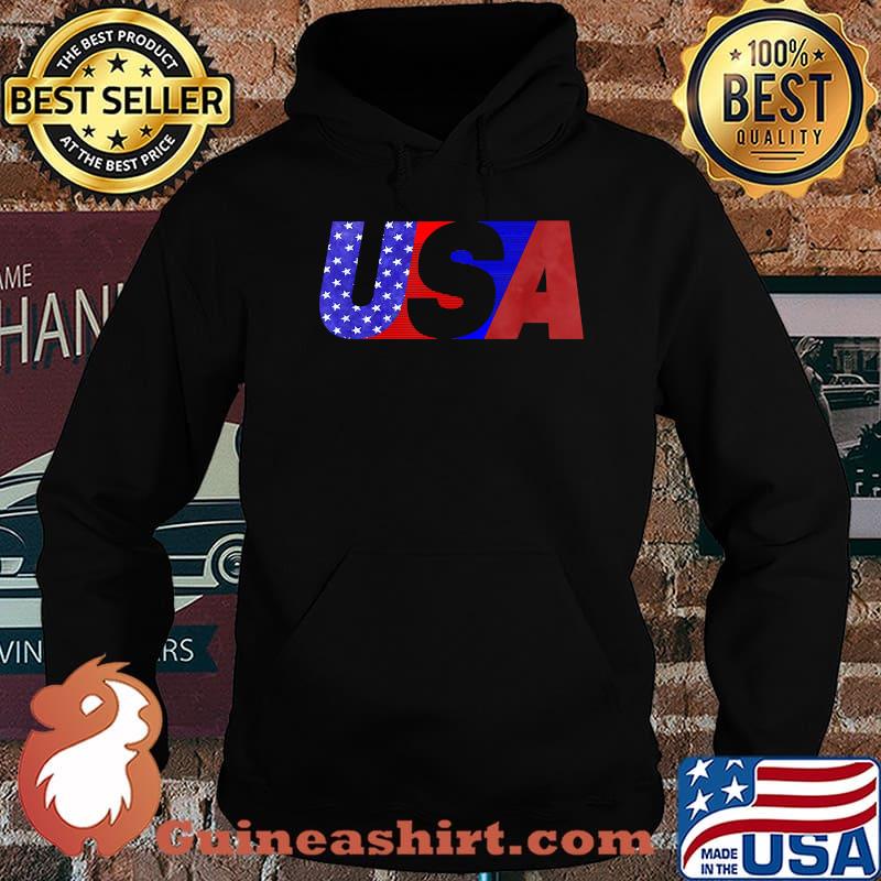 USA Patriotic Flag 4th of July T-Shirt Hoodie