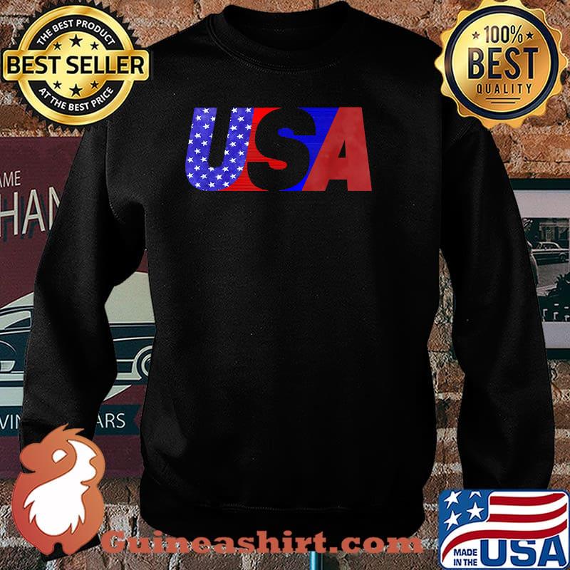 USA Patriotic Flag 4th of July T-Shirt Sweater