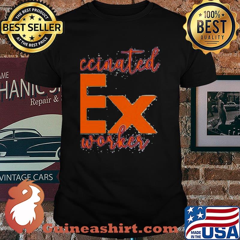 Vaccinated Fedex worker shirt