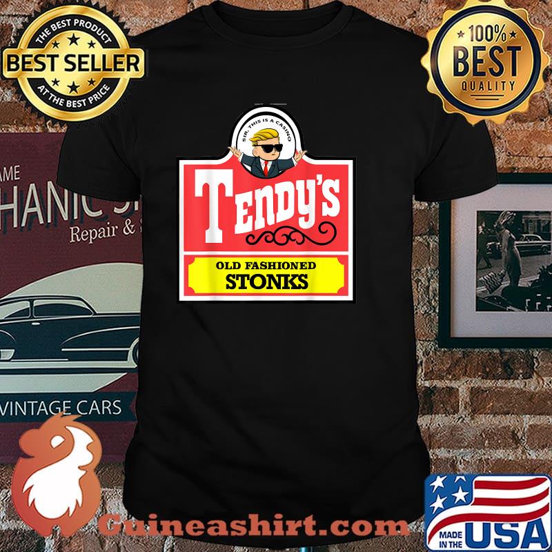 Wallstreet wendys tendys Old Fashion stonks trump T-Shirt