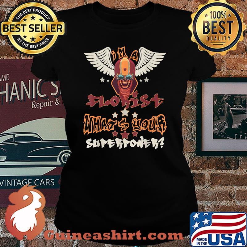 Whats your superpower Flight Attendant Stewardess T-Shirt Laides tee