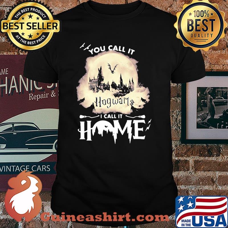 You call it i call it home hodwams harri potter moon shirt